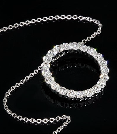 CIRCLE OF LIFE  DIAMOND PENDANT