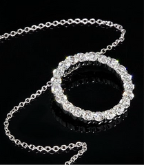 CIRCLE OF LIFE  DIAMOND PENDANT
