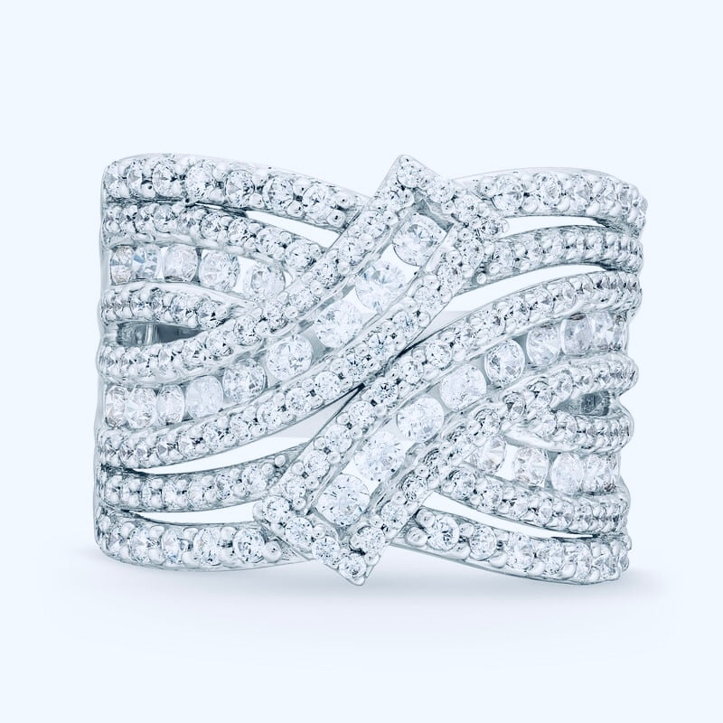 DIAMOND WRAP RING