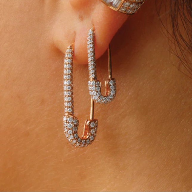 SAFETY MINI EARRINGS