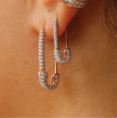 SAFETY MINI EARRINGS
