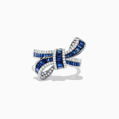 Royal Sapphire Diamond Ring