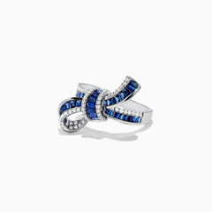 Royal Sapphire Diamond Ring