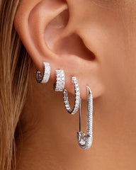 SAFETY PIN EARRINGS