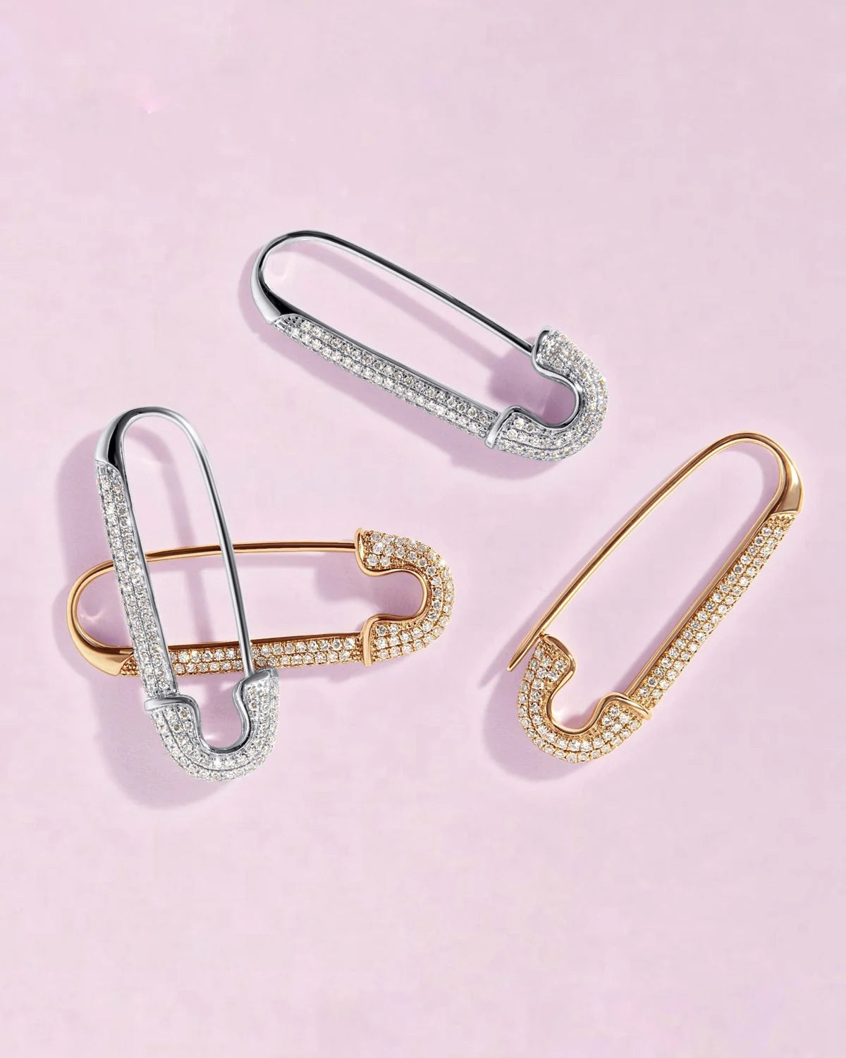 SAFETY PIN EARRINGS
