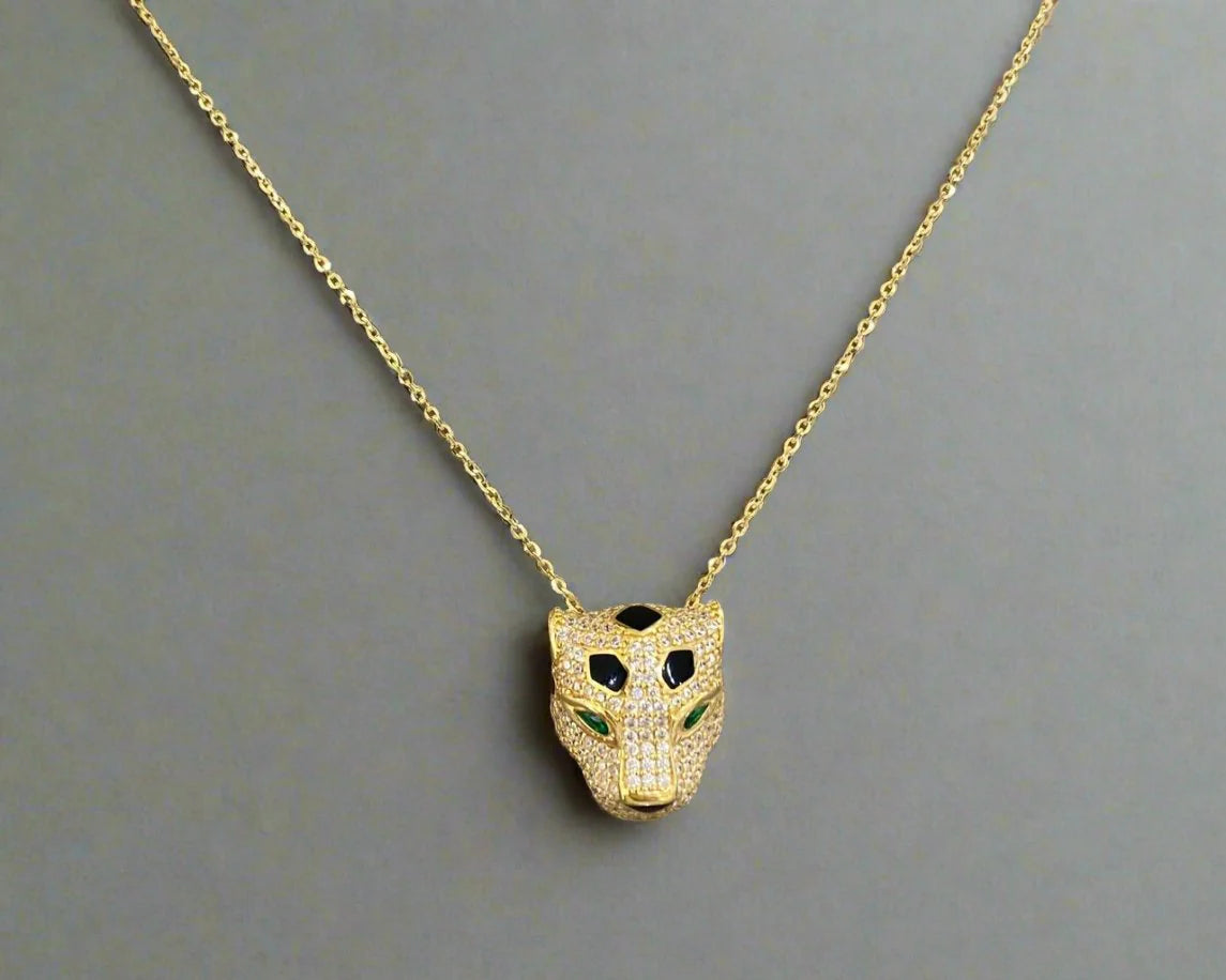 PANTHER DIAMOND PENDANT