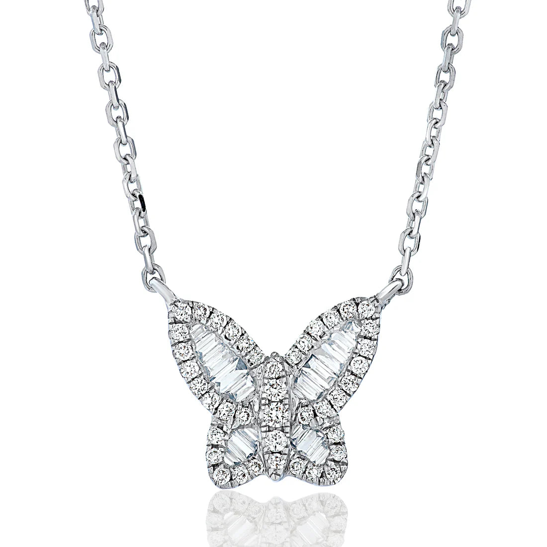 MEDIANO BUTTERFLY DIAMOND PENDANT
