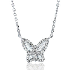 MEDIANO BUTTERFLY DIAMOND PENDANT