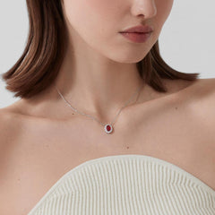 TIMELESS RUBY DIAMOND PENDANT