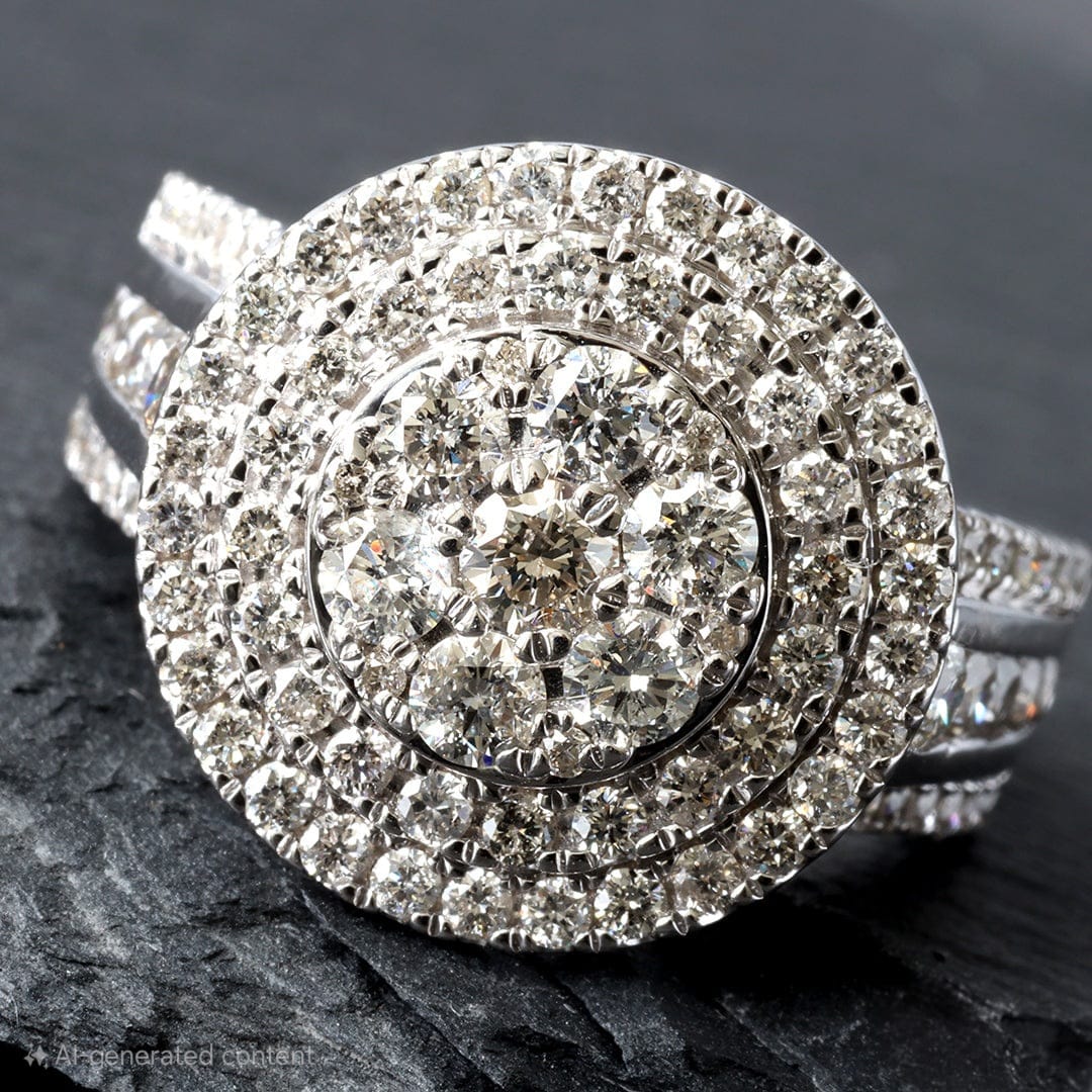 LOLLIPOP DIAMOND RING
