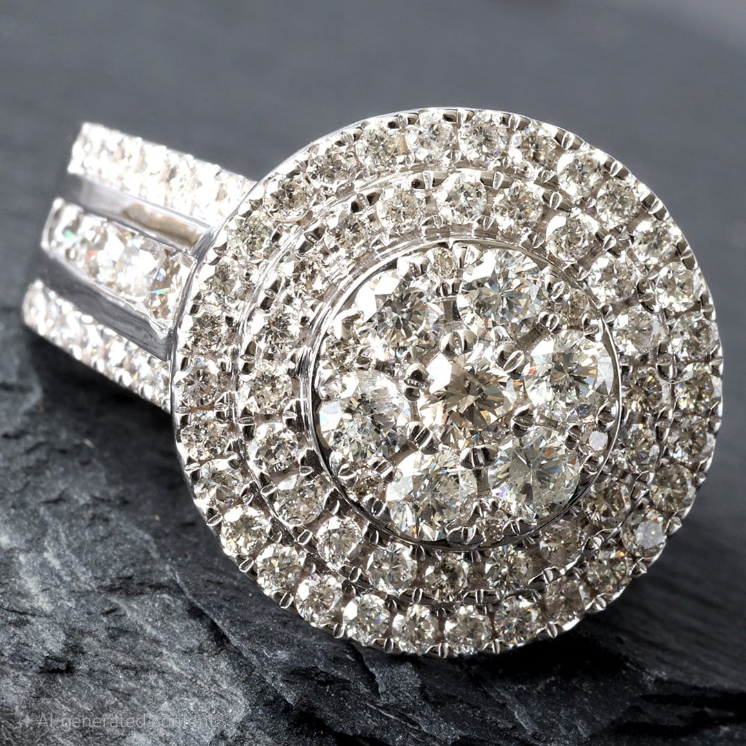 LOLLIPOP DIAMOND RING