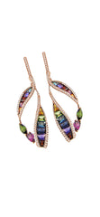 TROPICAL COLLECTION ROSE GOLD EARRINGS