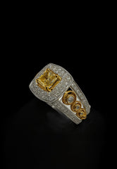 YELLOW DIAMOND ANNIVERSARY RING