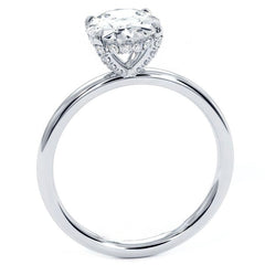 OVAL ENGAGEMENT RING