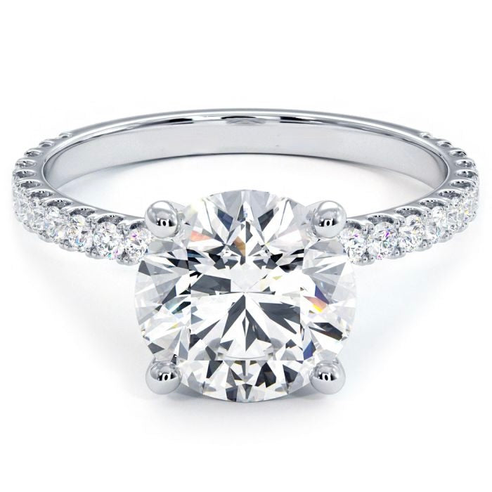 ROUND DIAMOND ENGAGEMENT RING