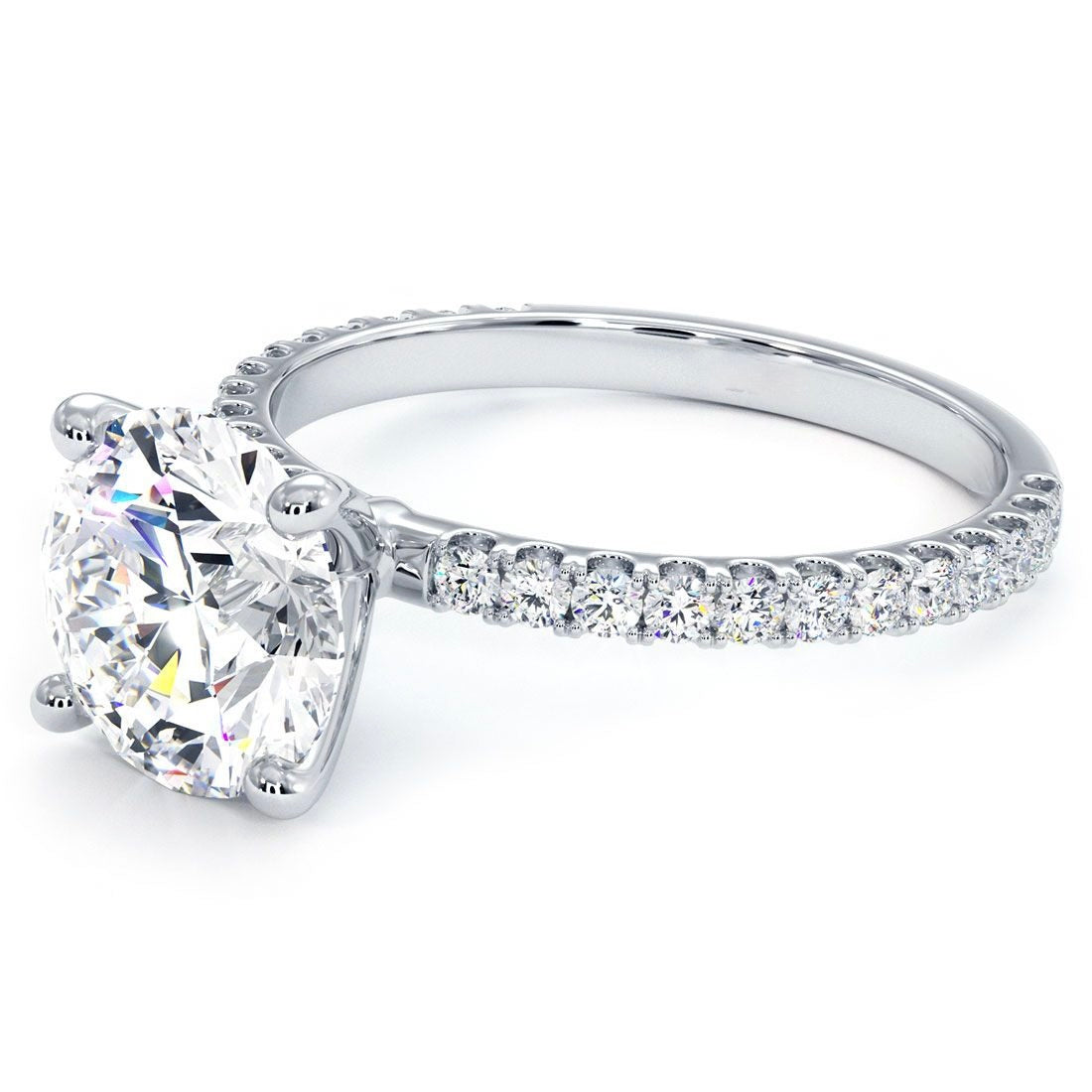 ROUND DIAMOND ENGAGEMENT RING