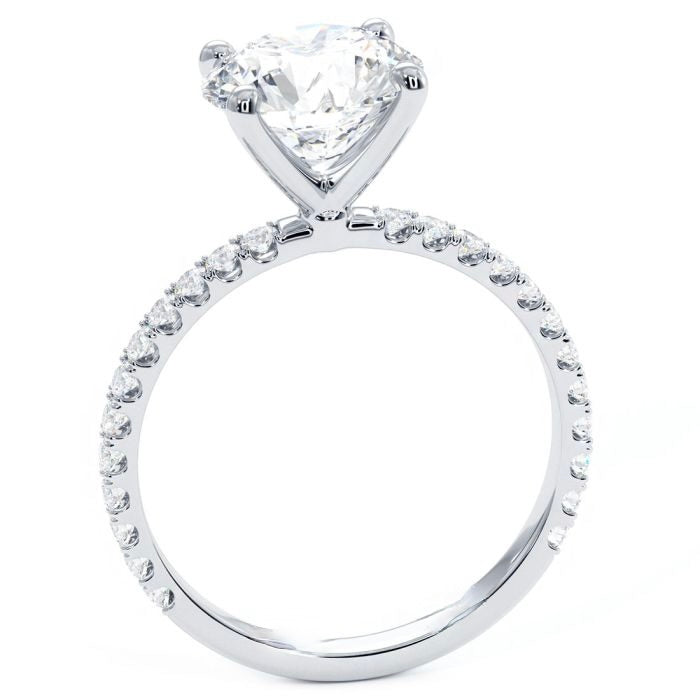 ROUND DIAMOND ENGAGEMENT RING