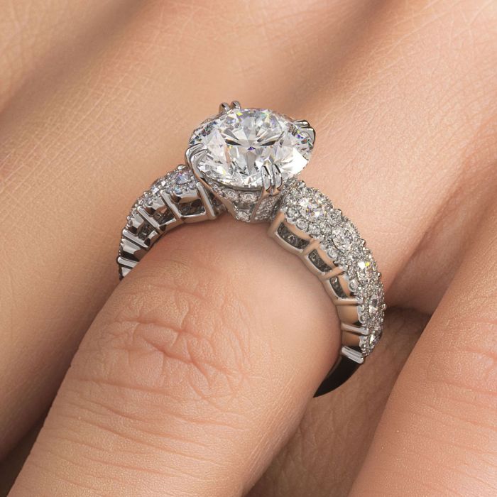 LUXE SEMI-MOUNT RING