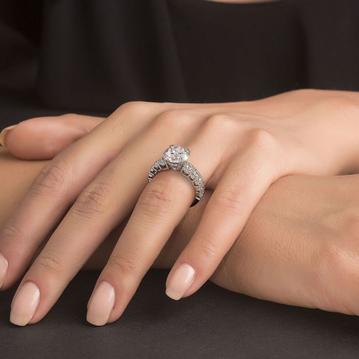 LUXE SEMI-MOUNT RING