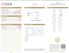 GIA Engagemet Deluxe Ring